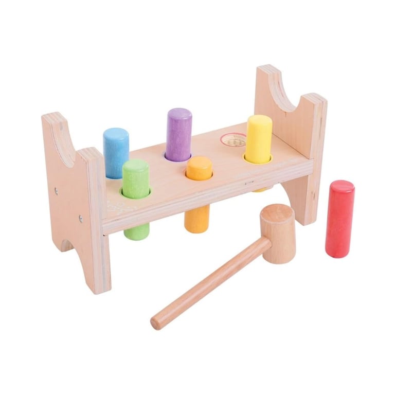 Montessori Bigjigs Toys First Hammer Bench