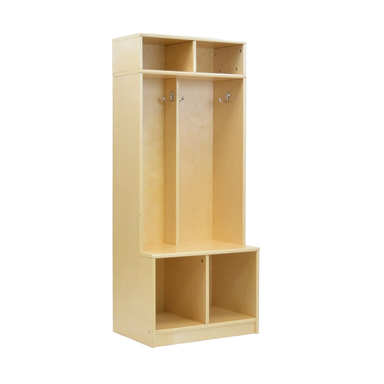 Montessori Little Partners Learn 'N Store Cubby Natural