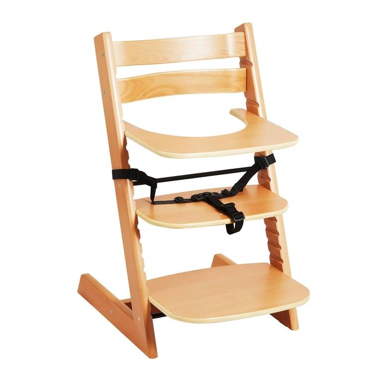 VEVOR Wooden High Chair for Babies and Toddlers
