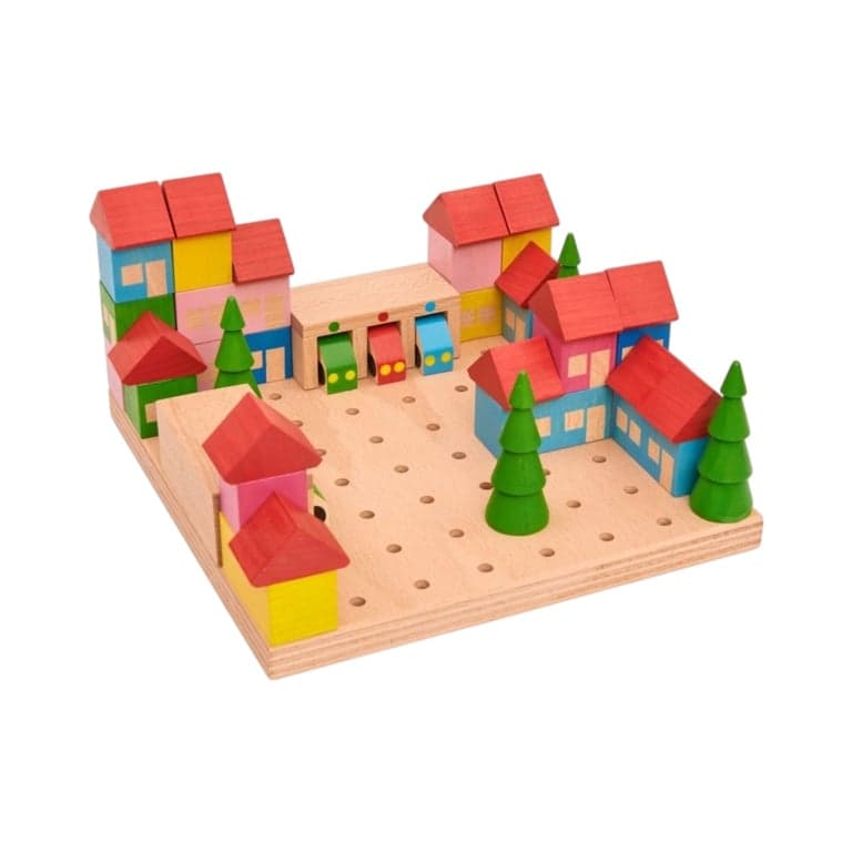 Makura Town Wooden Kit 45 Parts