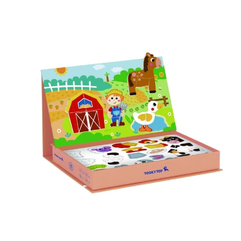 Tooky Toy Magnetic Puzzle Farm
