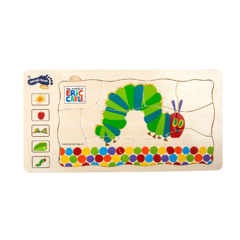 Montessori Small Foot Very Hungry Caterpillar Layer Puzzle