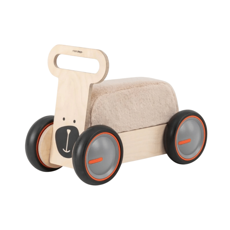 Montessori Mamatoyz 4-Wheels Balance Bike With Storage Bear