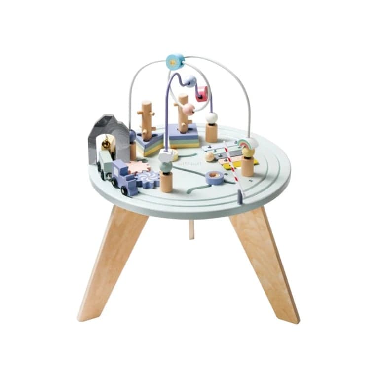 Elis Design Activity Table With Train Track