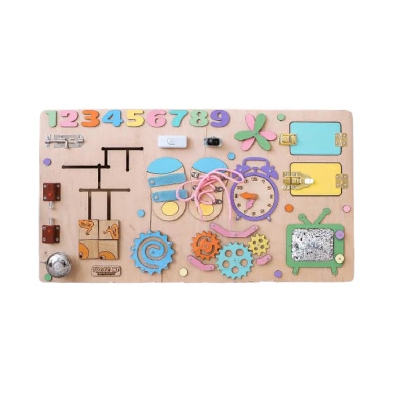 Montessori SpaceMe Busy Board 65 x 33 cm