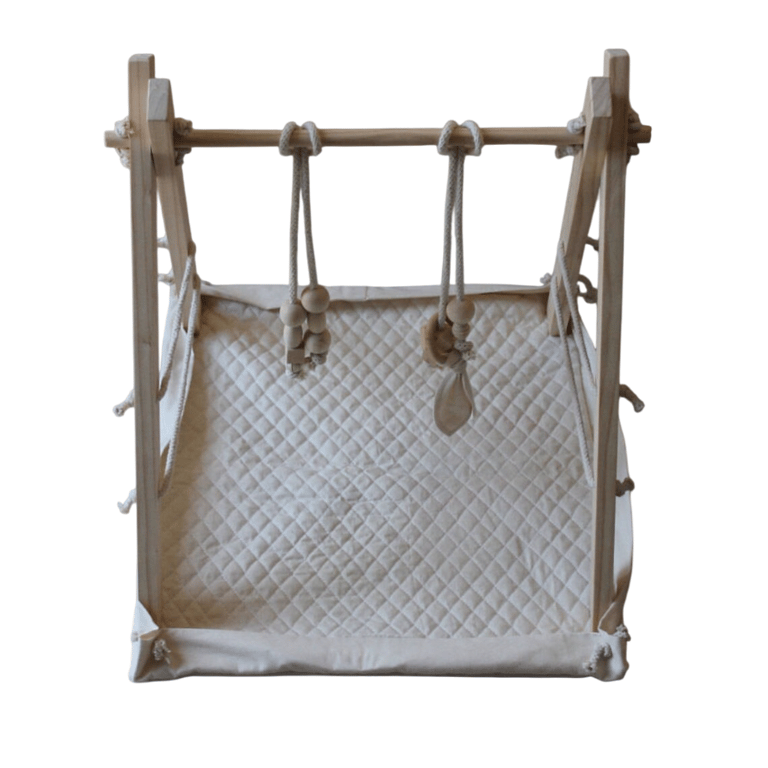 Montessori Loulu and Lotus Handmade Baby Play Gym