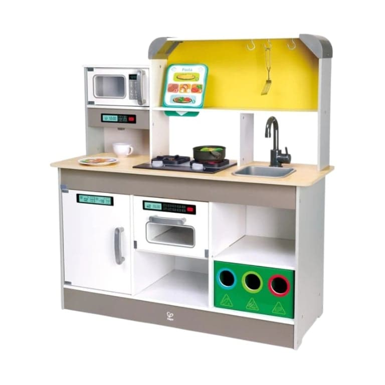 Hape Deluxe Kitchen With Fan Fryer