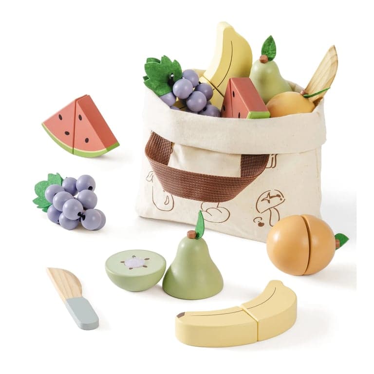 Robud Wooden Cutting Food Set Fruit