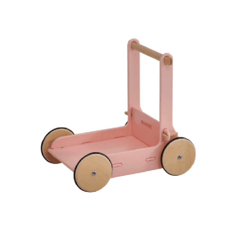 Moover Push Walker Wagon Pink