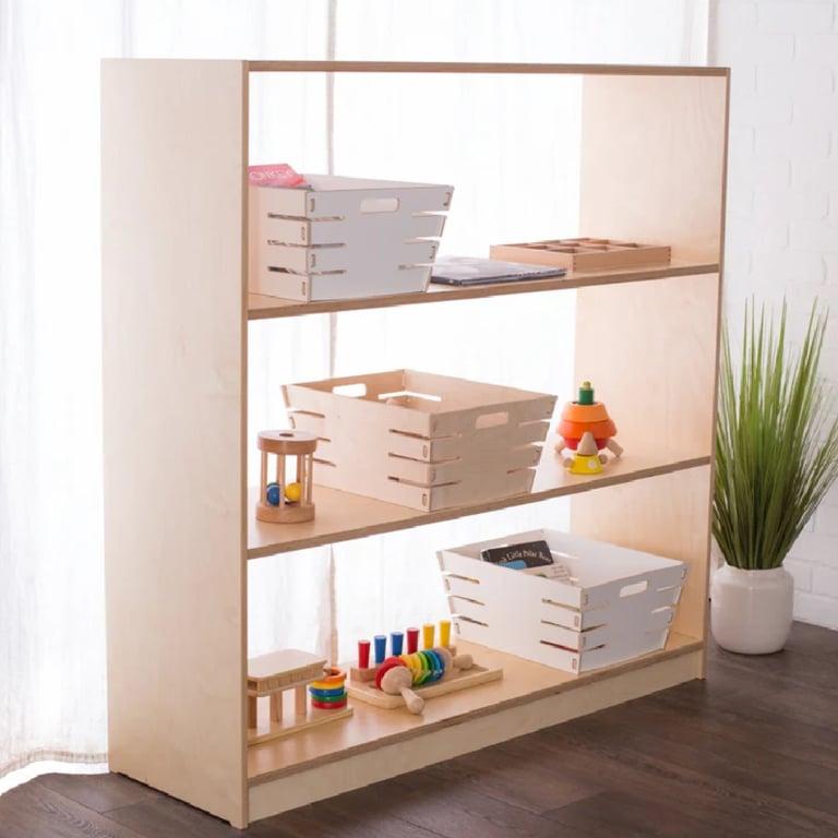Sprout Kids Montessori School Open Back Shelving 42H 30W 11.5D