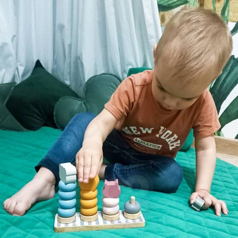 PolarB Ring Stacker Animals | MontiPlanet.com.au Toys and Furniture for ...
