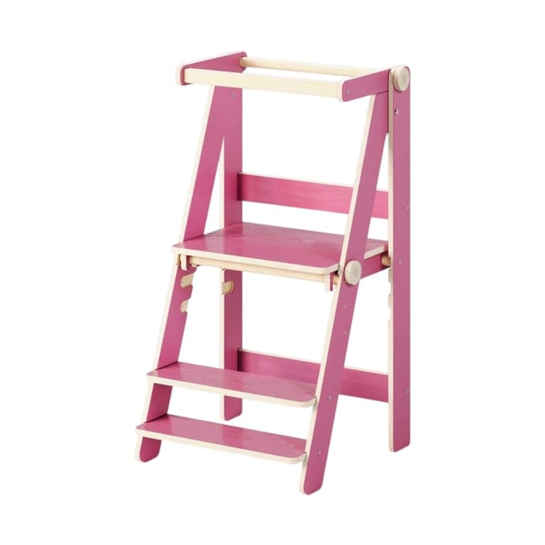 Busy Kids Foldable Toddler Tower Purple