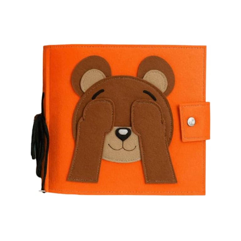 Wondertivity Busy Bear Busy Book 12-Page Edition