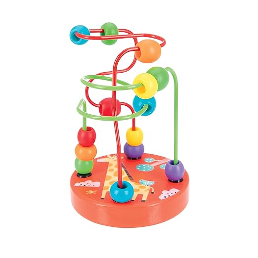 Montessori Nuby Mini Wooden Bead Maze