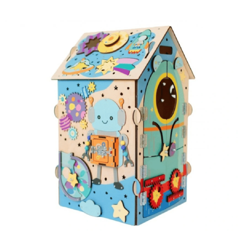Montessori Elis Design House Busy Board Space