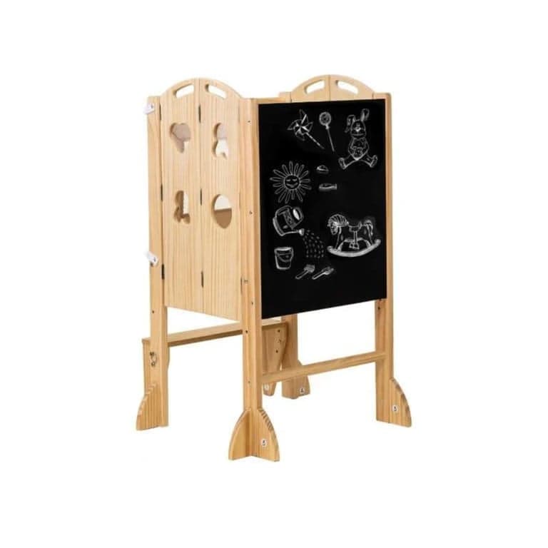 Avenlur Plum 3-in-1 Foldable Toddler Tower Without Slide