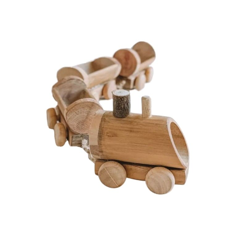 QToys Bamboo Train