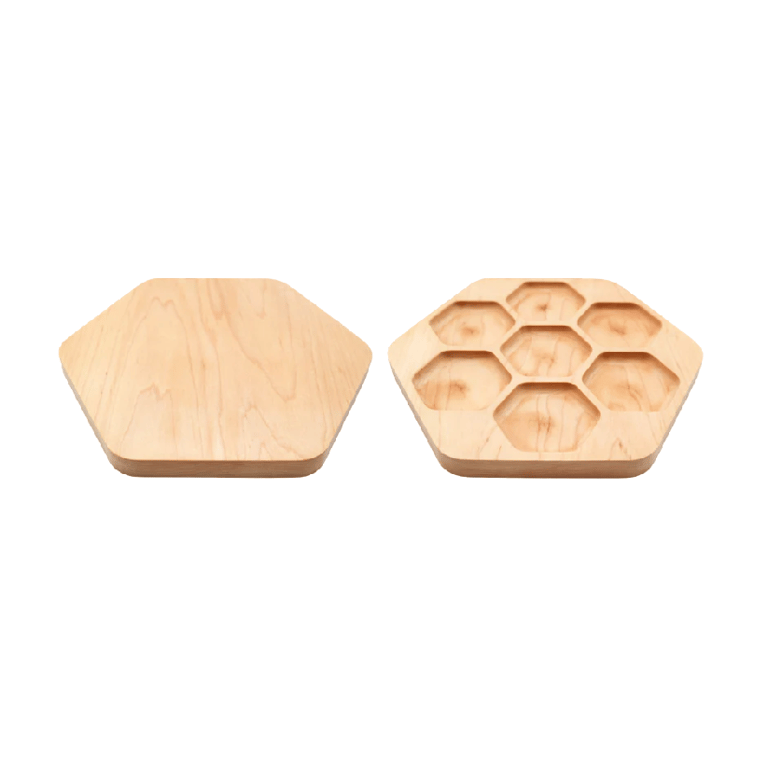 Montessori Mighty Little Tree Sensory Sorting Tray Beehive