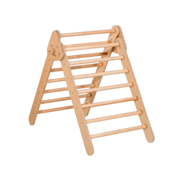 Bunny Hopkins Pikler Climbing Triangle Raw Timber Original