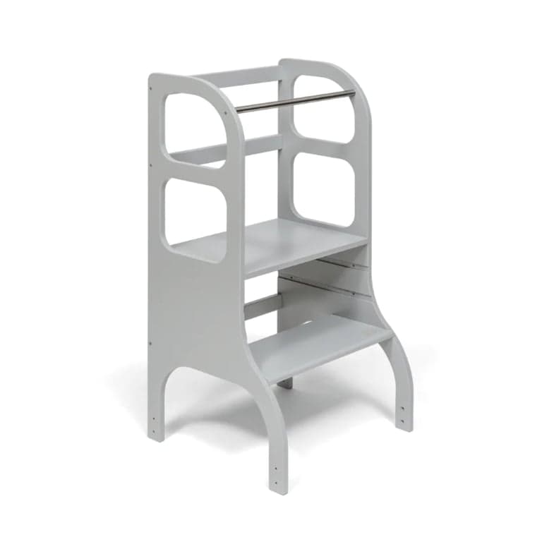 Ette Tete Step Up Toddler Tower Gray