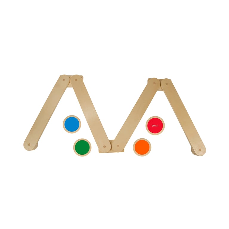 Montessori Little Partners Learn 'N Balance Beam and Stepping Stones Set