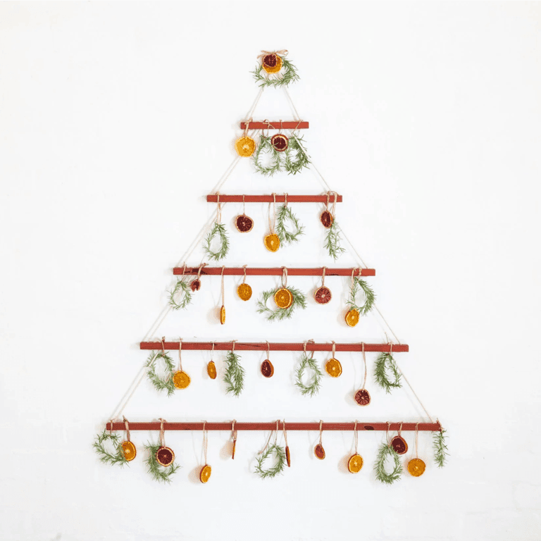 Jemmervale Designs Red Gum Hanging Christmas Tree