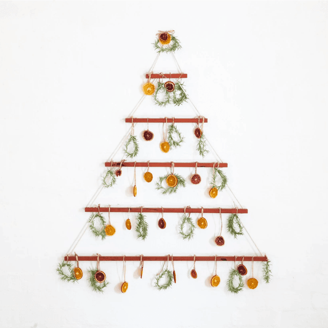Jemmervale Designs Red Gum Hanging Christmas Tree