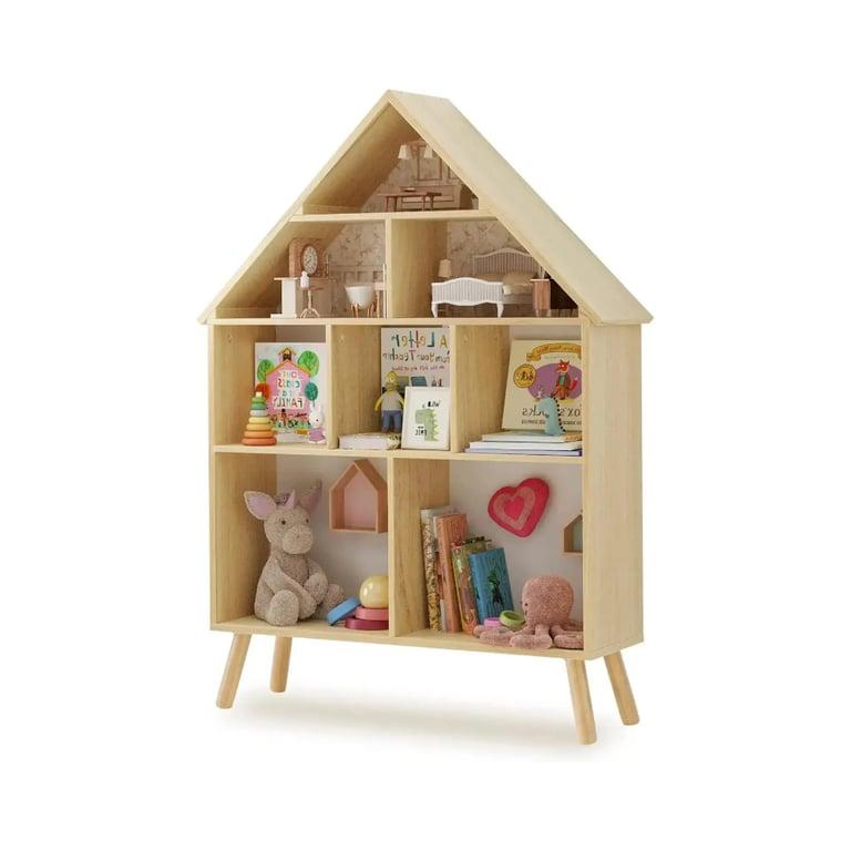 Seaside-Montessori Children's Bookcase Natural
