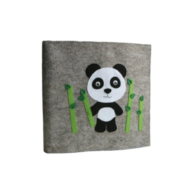 Montessori NONO Shop Personalized Felt Quiet and Busy Book Panda