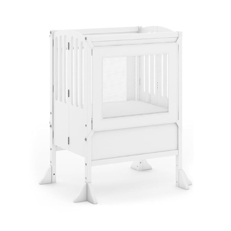 Montessori Guidecraft Double Kitchen Helper Stool White Contemporary