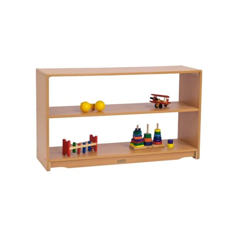 Montessori Outlet Toy Shelf Open Back