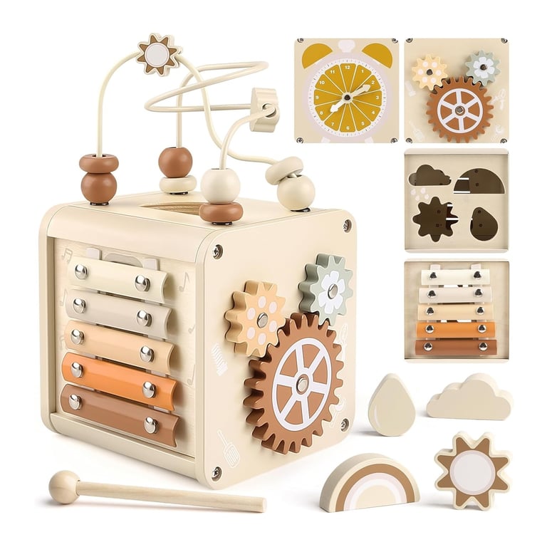 Montessori Vanplay Activity Cube
