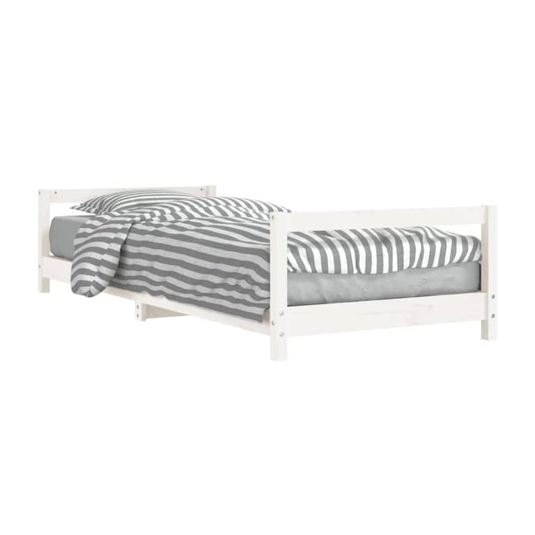 Tonture Low Floor Bed Single White