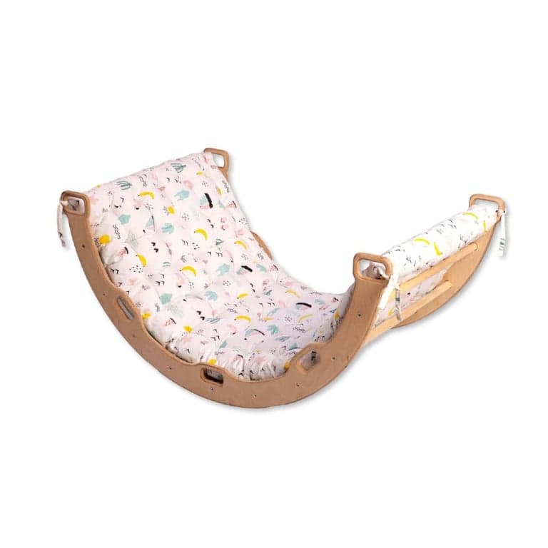 Kidodido Climbing Arch Large With Flamingo Pillow