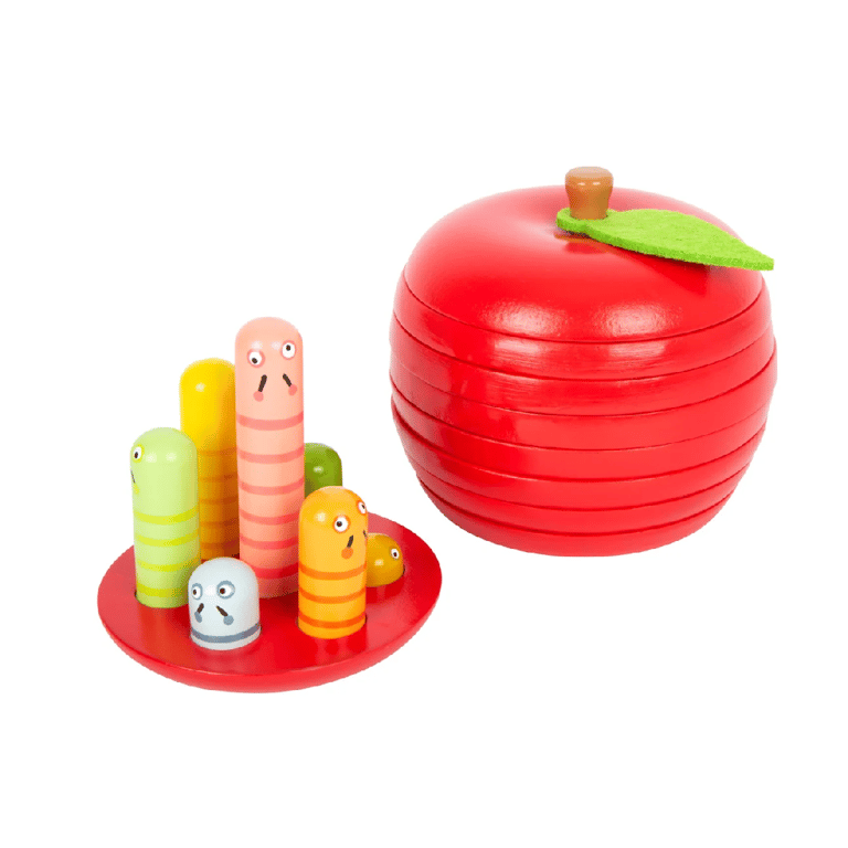 Montessori Small Foot Stacker Toy Apple