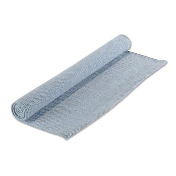 Montessori Services Small Blue Hemmed Work Rug