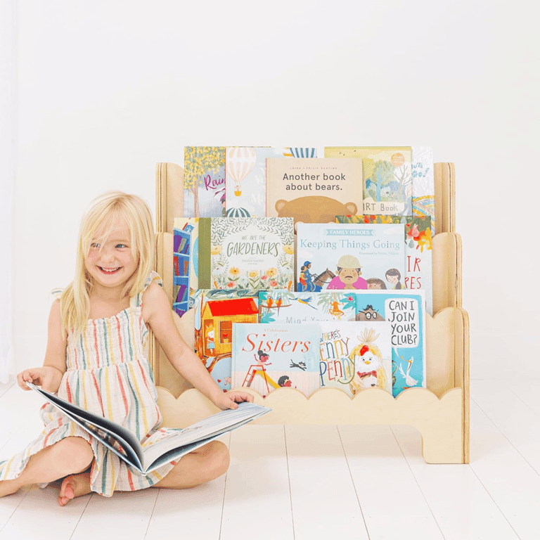 Montessori Fable Twig Front-Facing Bookshelf