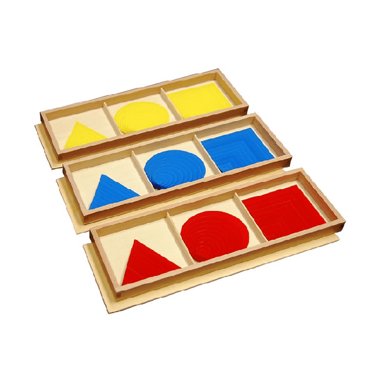 Montessori Kid Advance Montessori Circles, Squares, and Triangles