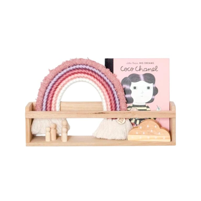 Jemmervale Designs Book Shelf American Oak Satin