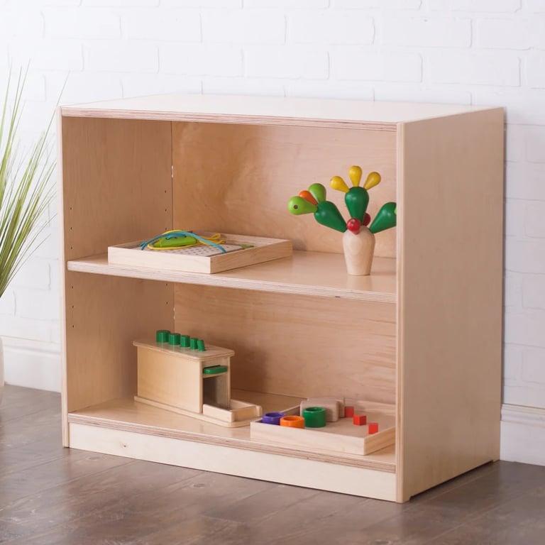 Montessori Sprout Kids Montessori School Open Back Shelving 24H 14.5D