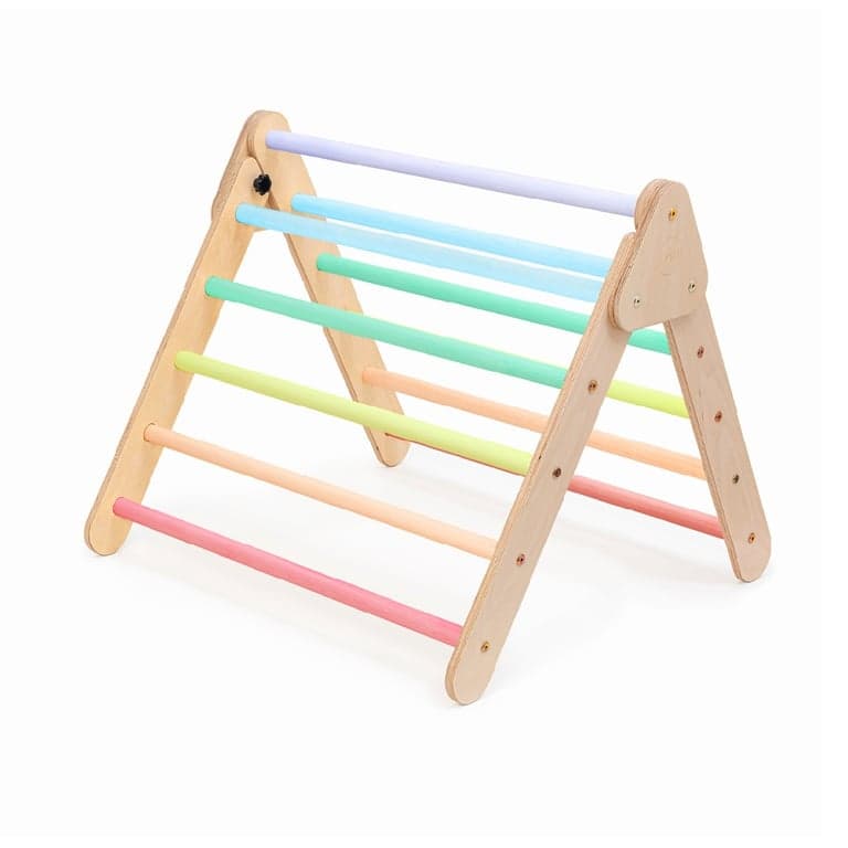 Montessori Jindl Foldable Climbing Triangle Premium Pastel