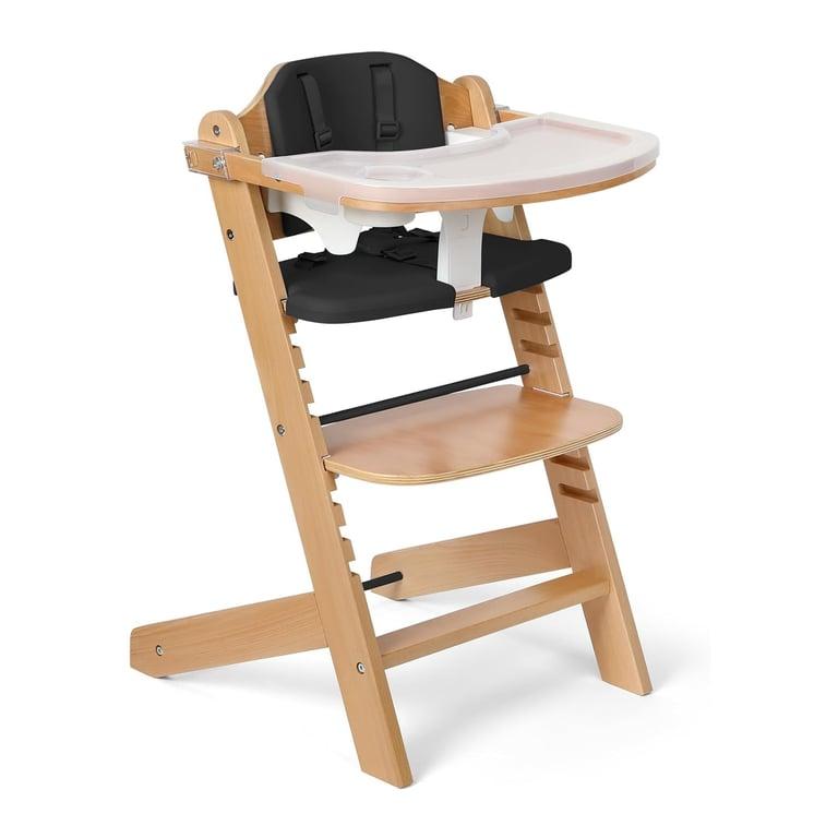 Montessori Cowiewie Wooden High Chair Black