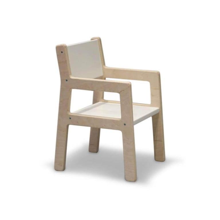 Montessori toddie.nl Skinnie Wooden Chair White