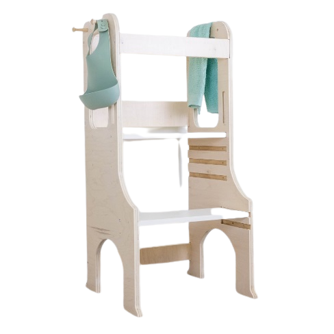 Montessori Sapiens Child Kitchen Tower Kiwi Maple