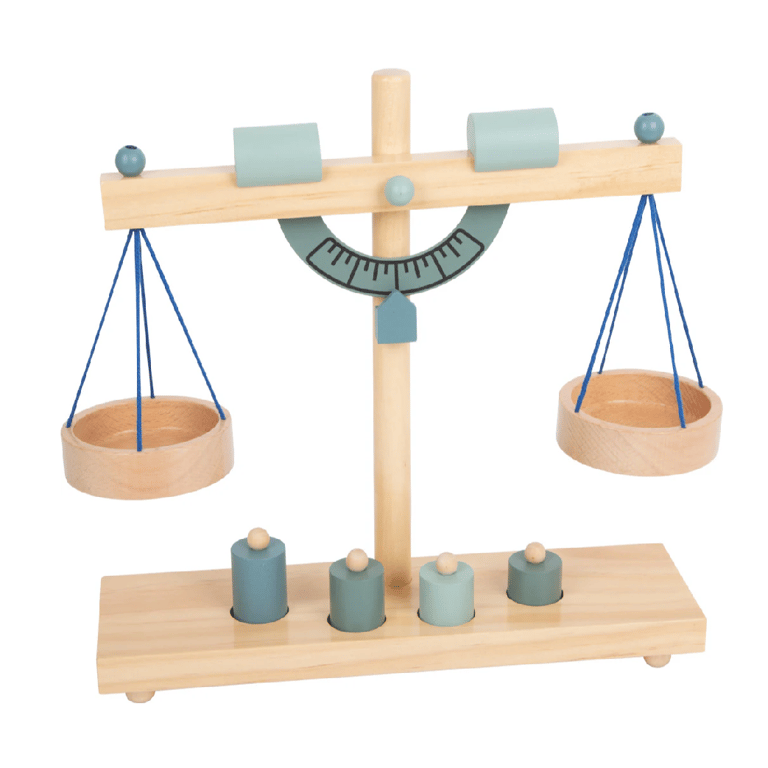 Montessori Small Foot Small Market Scale With Weights
