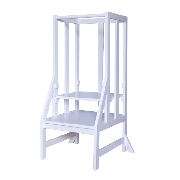 Montessori Bamboo Helper Toddler Tower White