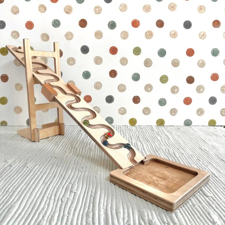 Montessori zuhauseParadiesisch Large Marble Run Set