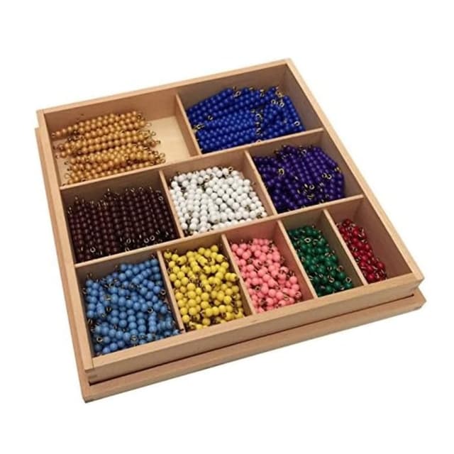 Elite Montessori Decanomial Bead Bar Box