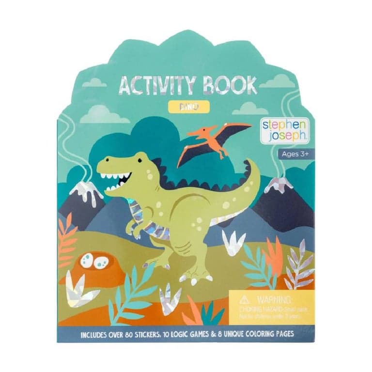 Stephen Joseph Activity Book Dino