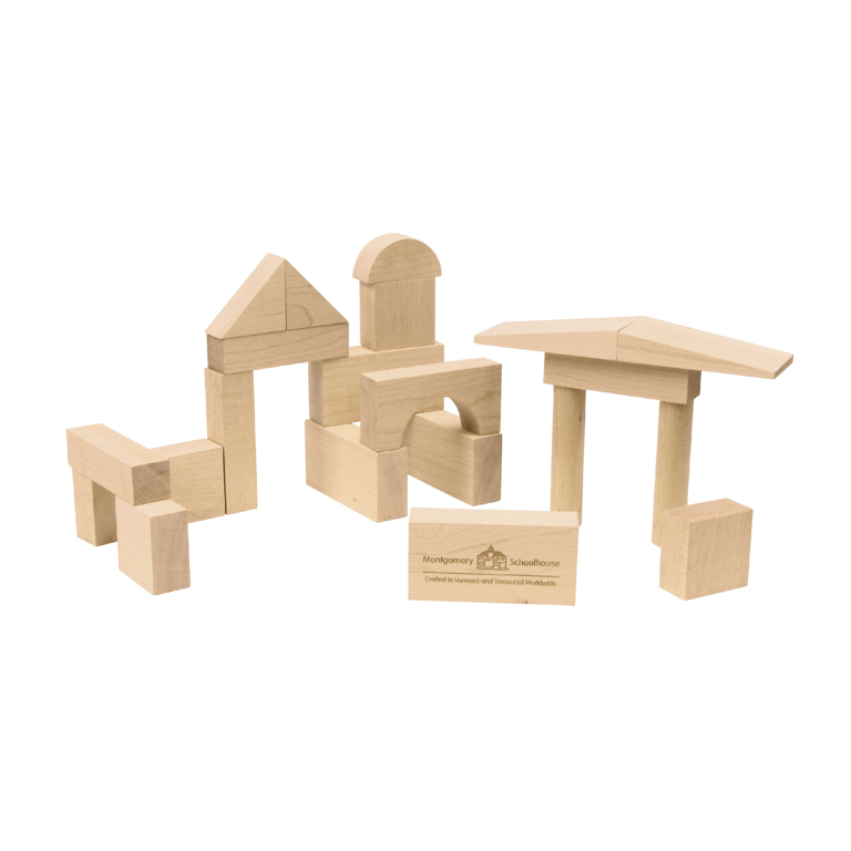 Montessori Maple Landmark My First Blocks Set